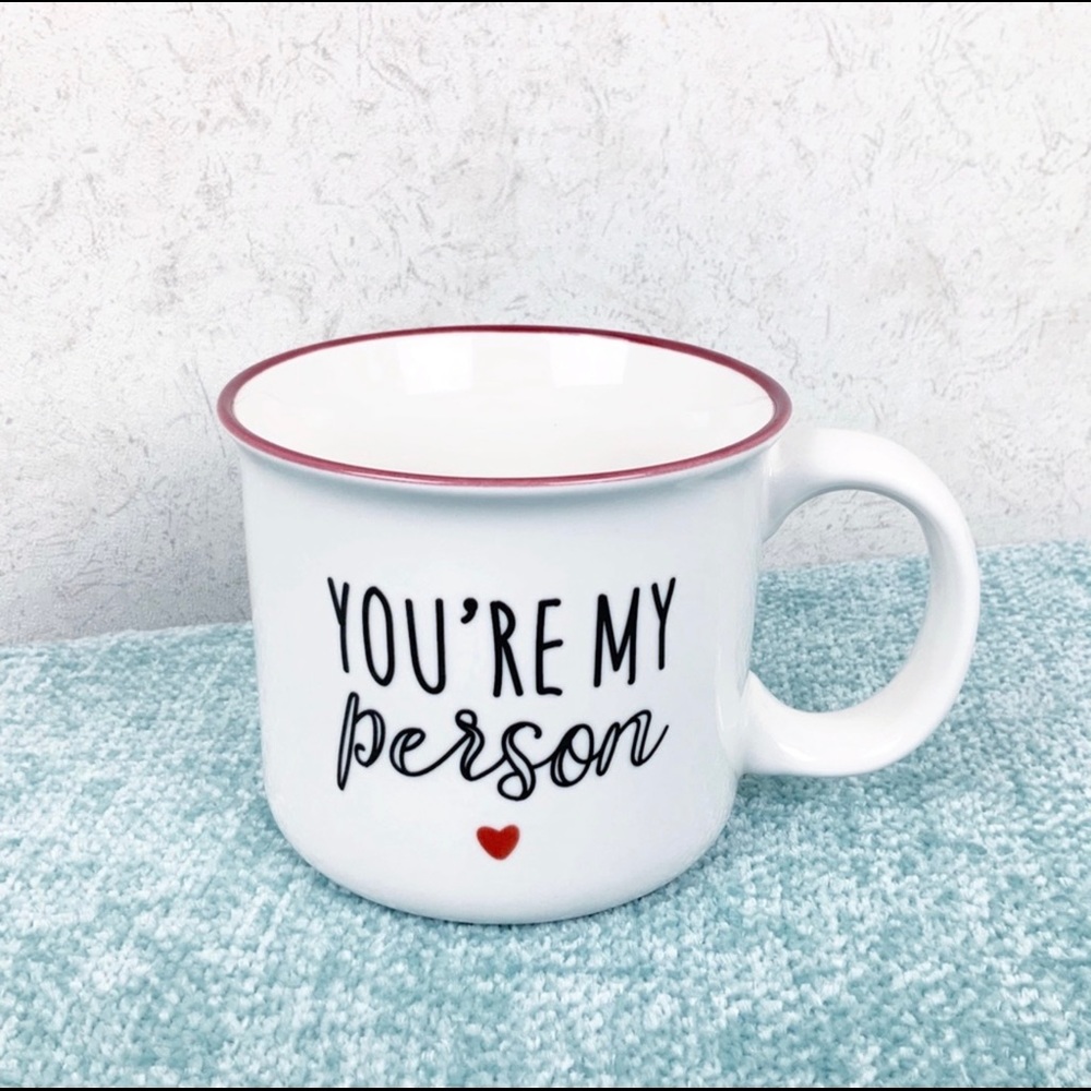 Orly Maison New York You're My Person Coffee Mug Greys Anatomy Quote Valentines